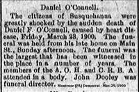 O'Connell, Daniel F